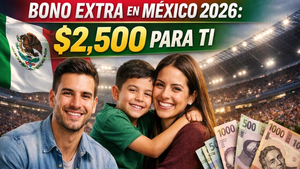 Bono Extra en México 2026: $2,500 para Personas Mayores – Requisitos y Fechas